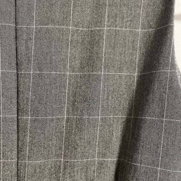 Reitmans slim fit office grey with purple square - Picture 3 of 11